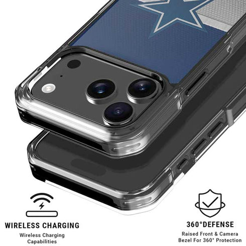 NFL Dallas Cowboys Vintage iPhone 18 Pro Clear Case