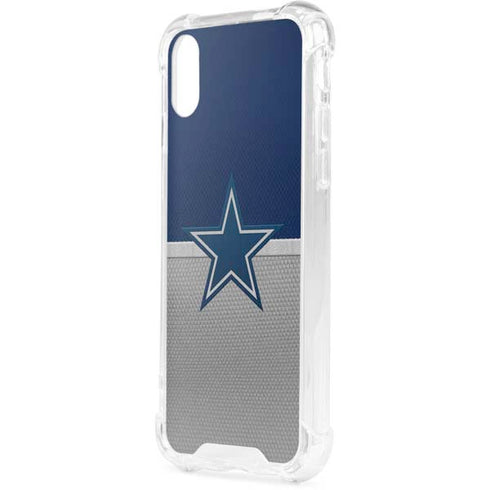 NFL Dallas Cowboys Vintage iPhone XS Clear Case