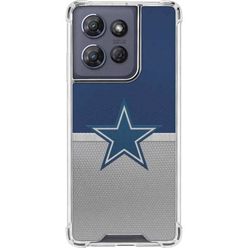 NFL Dallas Cowboys Vintage Moto G Play 5G (2025) Clear Case