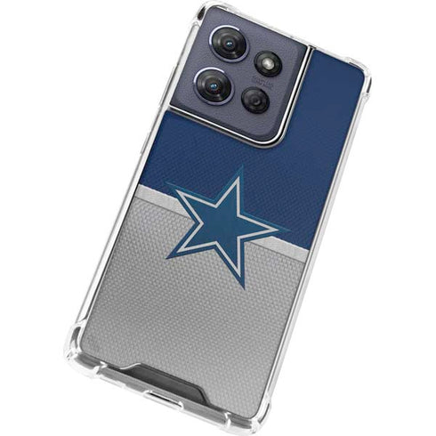 NFL Dallas Cowboys Vintage Moto G Play 5G (2025) Clear Case