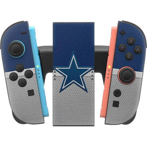 NFL Dallas Cowboys Vintage Nintendo Switch 2 (2025) Joy-Con Controller Skin
