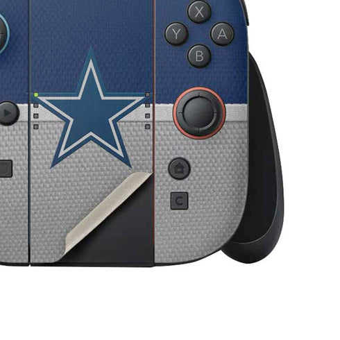 NFL Dallas Cowboys Vintage Nintendo Switch 2 (2025) Joy-Con Controller Skin