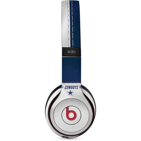 NFL Dallas Cowboys White Striped Beats Solo 3 Wireless Skin