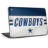 NFL Dallas Cowboys White Striped HP Chromebook Skin