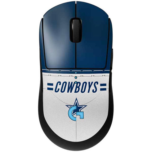 NFL Dallas Cowboys White Striped G Pro Wireless Gaming Mouse Skin