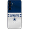 NFL Dallas Cowboys White Striped Galaxy A16 5G Skin