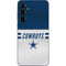 NFL Dallas Cowboys White Striped Galaxy A35 5G Skin