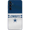 NFL Dallas Cowboys White Striped Galaxy A36 5G Skin