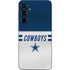 NFL Dallas Cowboys White Striped Galaxy A36 5G Skin