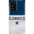 NFL Dallas Cowboys White Striped Galaxy Cases