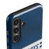 NFL Dallas Cowboys White Striped Galaxy S25 Plus Impact Case