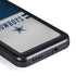 NFL Dallas Cowboys White Striped Galaxy S24 Plus Waterproof Case