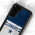 NFL Dallas Cowboys White Striped Galaxy S24 Plus Waterproof Case