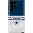 NFL Dallas Cowboys White Striped Galaxy S25 Ultra Impact Case