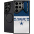 NFL Dallas Cowboys White Striped Galaxy S24 Ultra Kickstand Case