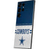 NFL Dallas Cowboys White Striped Galaxy S24 Ultra Skin