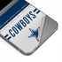 NFL Dallas Cowboys White Striped Galaxy Z Flip6 Skin