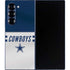 NFL Dallas Cowboys White Striped Galaxy Z Fold6 Skin