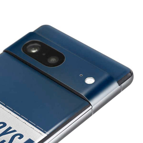 NFL Dallas Cowboys White Striped Pixel Skins