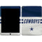 NFL Dallas Cowboys White Striped iPad Skins
