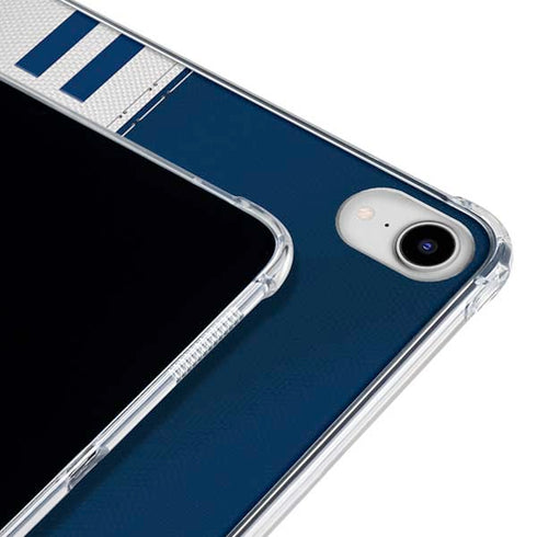 NFL Dallas Cowboys White Striped iPad 11th Gen (2025) Clear Case