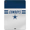 NFL Dallas Cowboys White Striped Apple iPad Air Skin