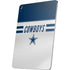 NFL Dallas Cowboys White Striped Apple iPad Air Skin