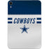 NFL Dallas Cowboys White Striped Apple iPad Mini Skin