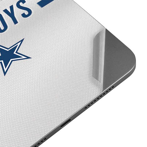 NFL Dallas Cowboys White Striped Apple iPad Mini Skin