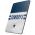 NFL Dallas Cowboys White Striped Apple iPad Pro Skin