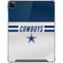 NFL Dallas Cowboys White Striped iPad Cases