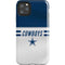 NFL Dallas Cowboys White Striped iPhone Cases