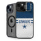 NFL Dallas Cowboys White Striped iPhone 13 Kickstand Case