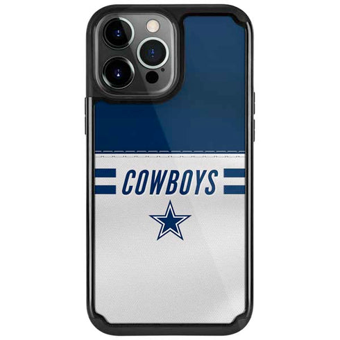 NFL Dallas Cowboys White Striped iPhone Cases