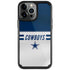 NFL Dallas Cowboys White Striped iPhone Cases