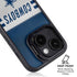 NFL Dallas Cowboys White Striped iPhone 14 Kickstand Case