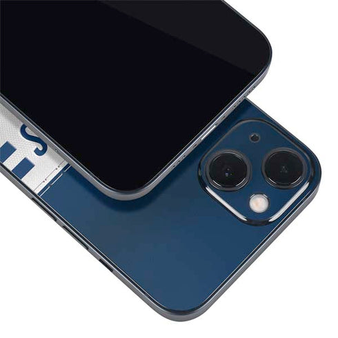 NFL Dallas Cowboys White Striped iPhone Skins