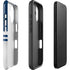 NFL Dallas Cowboys White Striped iPhone 16 Plus Impact Case