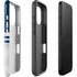 NFL Dallas Cowboys White Striped iPhone 16 Pro Impact Case