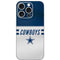 NFL Dallas Cowboys White Striped iPhone 16 Pro Skin