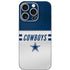 NFL Dallas Cowboys White Striped iPhone 16 Pro Skin