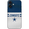 NFL Dallas Cowboys White Striped iPhone 16 Skin
