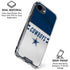NFL Dallas Cowboys White Striped iPhone 16e Clear Case