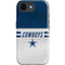 NFL Dallas Cowboys White Striped iPhone 16e Impact Case