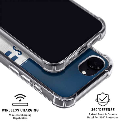 NFL Dallas Cowboys White Striped iPhone 16e MagSafe Case