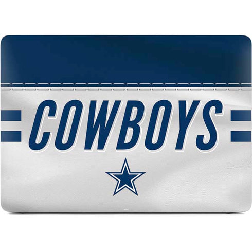 NFL Dallas Cowboys White Striped Apple MacBook Air Skin