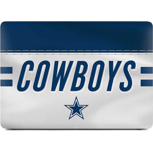 NFL Dallas Cowboys White Striped Apple MacBook Pro 16-inch Skin