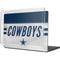 NFL Dallas Cowboys White Striped MacBook Cases