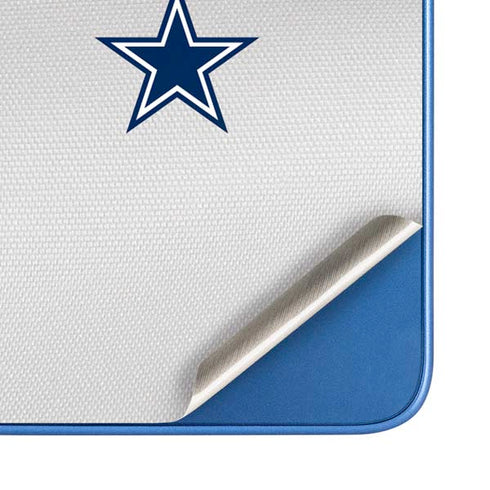 NFL Dallas Cowboys White Striped Moto G Play 4G (2024) Skin