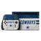 NFL Dallas Cowboys White Striped Nintendo Switch 2 (2025) with Joy-Con Skin